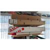 Image 2 : LARGE ASSORTMENT OF PRINTER MATERIAL (ROLLS), MULTIPLE STORAGE CABINETS AND BOOKSHELVES