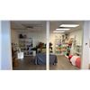 Image 1 : ENTIRE ROOM OF GIFTWARE'S, DECORATIVE ITEMS, TABLES, DISPLAY SHELVES, BOOKSHELVES AND MORE