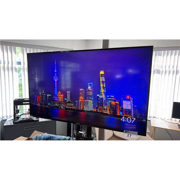 HISENSE 50" SMART TV WITH MOBILE STAND *NO REMOTE*