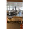 Image 3 : GROUP OF ASSORTED ITEMS - TOWER HEATER, BISSELL VACUUM, WHITE & BLACK HALL TABLE, (2) METAL