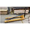 Image 1 : HU-LIFT 5500 LBS. CAPACITY LONG PALLET LIFT PALLET JACK (72" FORKS)  AND 75" ROLLER