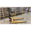 Image 2 : HU-LIFT 5500 LBS. CAPACITY (YELLOW) PALLET JACK *LAST DAY REMOVAL AFTER 3PM*