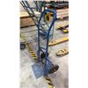 Image 4 : 2 SOLID TIRE HAND TRUCK DOLLIES (RED AND BLUE)