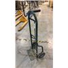 Image 3 : 2 SOLID TIRE HAND TRUCK DOLLIES (ULINE ALUMINIUM H-1479 AND GREEN HARPER)