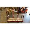 Image 4 : GROUP OF (3) RICHELIEU 4 WHEEL MATERIAL HANDLING CARTS - EACH CART APPROX. 60" X 22" X 55" HIGH