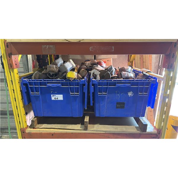APPROX. (5) BOXES OF ASSORTED RATCHET TIE-DOWN STRAPS
