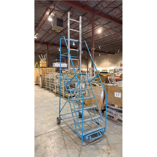 MOBILE WAREHOUSE STAIRS - 5FT TO STANDING PLATFORM
