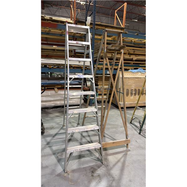 ALLRIGHT ALUMINIUM MULTI-WAY STEP/EXTENSION/TRESTLE AND STAIRWAY LADDER SIZE 8FT /3FT AND