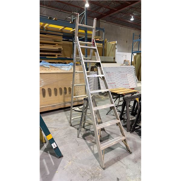 LITE ALUMINIUM MULTI-WAY STEP/EXTENSION/TRESTLE AND STAIRWAY LADDER AND