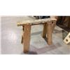 Image 3 : LARGE GROUP OF ASSORTED WOODEN SAWHORSES