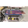 Image 2 : GROUP OF (8) FAST CAP HD "3RD HAND" ADJUSTABLE WORK POLES, SINGLE PEDESTAL SHOP