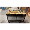 Image 1 : HUSKY MOBILE TOOL CABINET AND CONTENTS OF ASSORTED TOOLING FOR CNC ROUTERS - TOOL