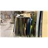 Image 2 : ASSORTED SHOP STOCK MATERIAL -SHEETS OF ASSORTED VENEERS/PLASTIC/METAL