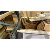 Image 4 : ASSORTED SHOP STOCK MATERIAL -SHEETS OF ASSORTED VENEERS/PLASTIC/METAL