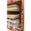 Image 2 : 5 PARTIAL PALLETS OF ASSORTED PLYWOOD & MDF - APPROX. 32 PCS. 4FT X 8FT SHEETS