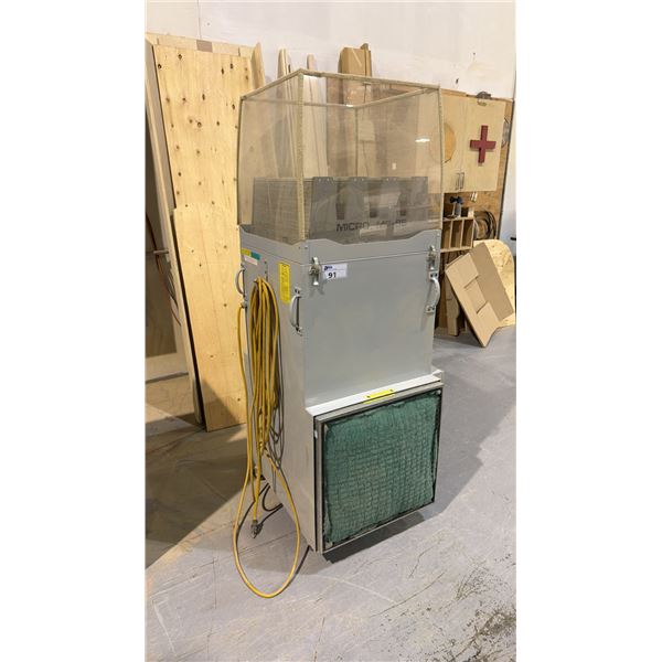 ISLAND CLEAN AIR INC. DUSTER 3000 INDUSTRIAL AIR FILTRATION SYSTEM