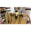 Image 5 : SPRAY PAINT CART WITH (2) PNEUMATIC PAINT POTS, HOSE LINES/REGULATORS AND (2) SPRAY GUNS