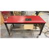 Image 1 : MOBILE ROUTER TABLE WITH PORTER CABLE ROUTER