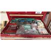 Image 7 : 7 DRAWER TOOL CABINET (RED) WITH CONTENTS - ASSORTED SOCKETS, AUGER BITS, ALLEN KEYS AND MORE