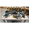 Image 1 : GROUP OF (6) ASSORTED POWER SANDING TOOLS - MAKITA, BOSCH, DEWALT