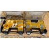 Image 3 : GROUP OF (10) DEWALT DEEP PRO ORGANIZER CASES FULL OF ASSORTED FASTENERS/HARDWARE/ETC.