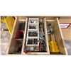 Image 2 : (3) DRAWERS OF ASSORTED DRILL/DRIVER BITS AND HOLE SAW BITS