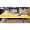 Image 4 : LARGE WORKSHOP CABINET & CONTENTS/WORK BENCH/WORK TABLE AND MOBILE MATERIAL CART