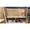 Image 5 : LARGE WORKSHOP CABINET & CONTENTS/WORK BENCH/WORK TABLE AND MOBILE MATERIAL CART