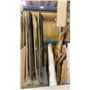 Image 5 : LARGE GROUP OF SHOP STOCK WOODEN MATERIAL - SHEETS AND PIECES OF ASSORTED PLYWOOD'S AND MDF,