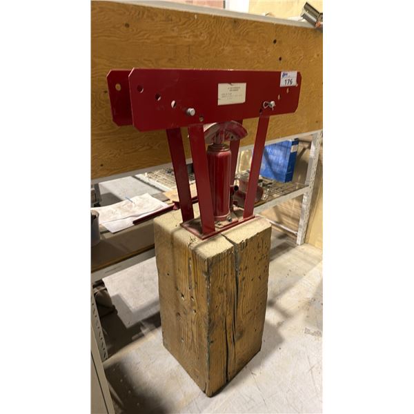 15 TON HYDRAULIC PIPE BENDER MODEL TA 1502 WITH ATTACHMENTS