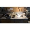Image 6 : PAINT STORAGE AND MIXING AREA - ALL SHELVING, PAINT, TOOLS, AND STORAGE CABINETS