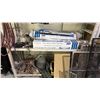 Image 6 : 2 WHITE METAL SHELF RACKING UNITS AND CONTENTS
