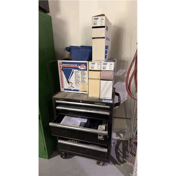 HUSKY MOBILE TOOL CABINET AND CONTENTS