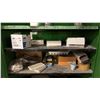 Image 5 : METAL 2 DOOR JOHN DEERE STORAGE CABINET AND CONTENTS