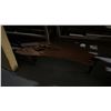 Image 6 : BACK CORNER OF ASSORTED METAL SHELVING UNITS, FLAT DOLLIES, MOBILE WORK CAT, WOODEN STEP
