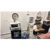 Image 5 : CONTENTS OF EMPLOYEE LOUNGE AREA - SOFAS, BAR FRIDGES, MICROWAVES, WATER COOLER AND