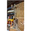 Image 2 : PALLET OF APPROX. 14 LARGE 32" METAL CANDELABRAS