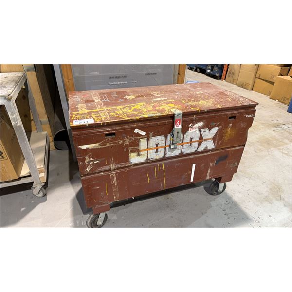 JOBOX MOBILE METAL WORK SITE JOB BOX