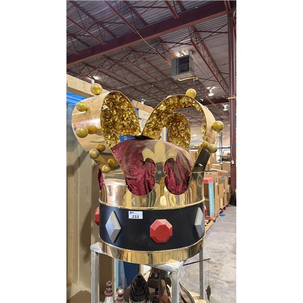 LARGE EVENT DECORATION CROWN