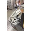 Image 3 : WOODEN MARKET FLOWER VENDER PULL CART