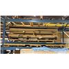 Image 3 : 2 PALLET RACKING SECTION OF ASSORTED SHEETS OF MDF & ACRYLIC PLASTIC, 2"X4" CONSTRUCTED
