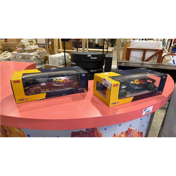 2 ORACLE RED BULL RACING R/C CARS