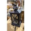 Image 3 : PALLET OF ASSORTED CANDELABRAS, PATIO HANGING CANDLE HOLDERS AND MORE