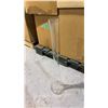 Image 2 : PALLET OF DECORATIVE ITEMS - PEDESTAL METAL BOWLS, SMALL PLANT PEDESTALS, GLASS VASES AND MORE