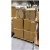 Image 1 : PALLET OF DECORATIVE ITEMS - ASSORTED GLASS VASES, SMALL BAMBOO BOXES AND MORE