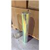 Image 4 : PALLET OF BLACK & GLASS CANDLE HOLDERS, ASSORTED GLASS VASES AND MORE