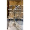 Image 2 : PALLET OF APPROX. (9) 35" TALL METAL CANDELABRAS
