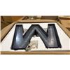 Image 2 : PALLET OF ASSORTED CAPITAL LETTERS LIGHT UP SIGNAGE WITH SEVERAL BOXES OF BULBS