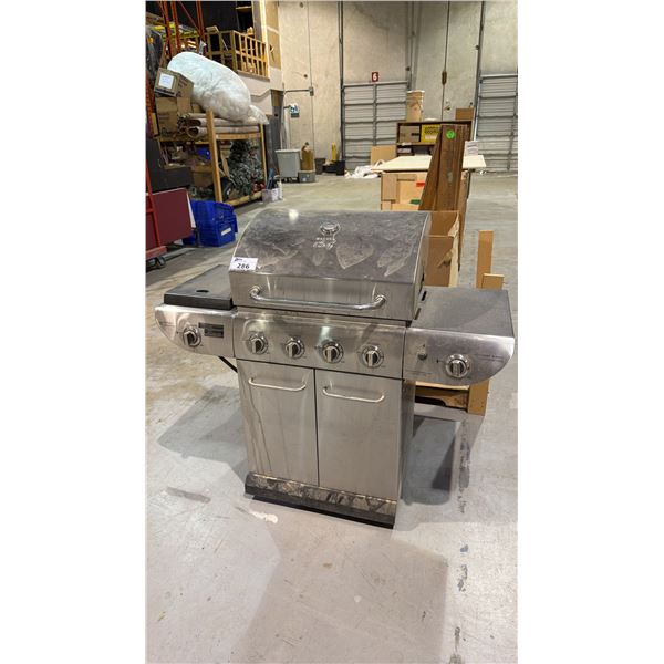 MASTER CHEF STAINLESS STEEL BBQ WITH COVER
