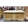 Image 3 : A-FRAME MOBILE SHEET MATERIAL CART AND LARGE STORAGE/TRANSPORT CRATE